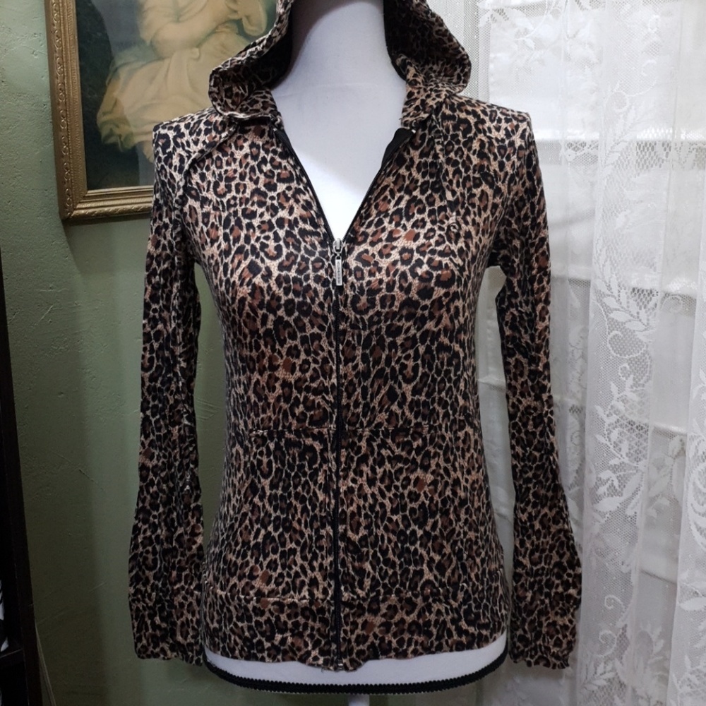 Leopard hoodie buy active basic